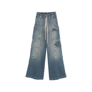 Rick Owens Drkshdw Women Cargo Denim Jeans